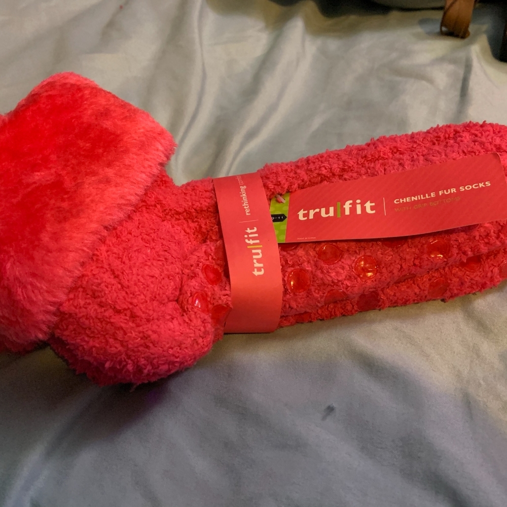 Tru Fit Chenille Socks